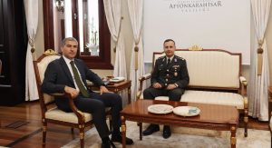 Afyonkarahisar Valisi Dr. Naci Aktaş, Kara Kuvvetleri Lojistik Komutanlığına atanan