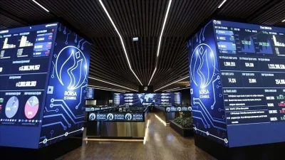 Borsa İstanbul'da BIST 100 endeksi, günü yüzde 0,70 değer kazanarak