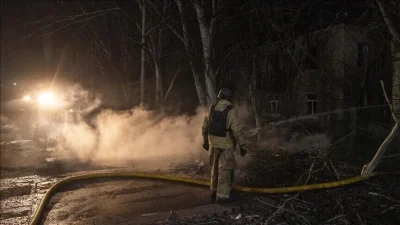 Moskova, gece boyunca 18 bölgede 592 Ukrayna insansız hava aracını