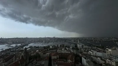 İstanbul Büyükşehir Belediyesi Afet Koordinasyon Merkezi (AKOM), İstanbul'da bu akşamdan