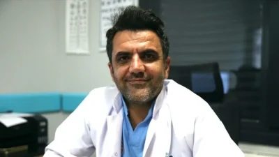 Diyarbakır'ın merkez Kayapınar ilçesindeki DİSKİ Aile Sağlığı Merkezi'nde görev yapan