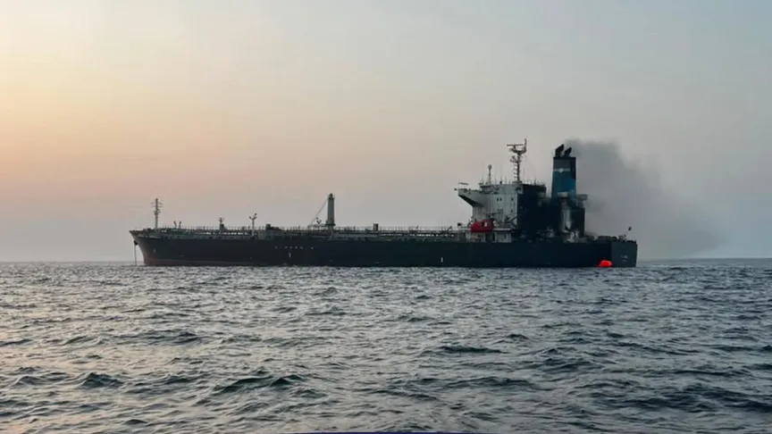 Umman, Musendem kenti açıklarında hedef alınan petrol tankerindeki 23 mürettebatın
