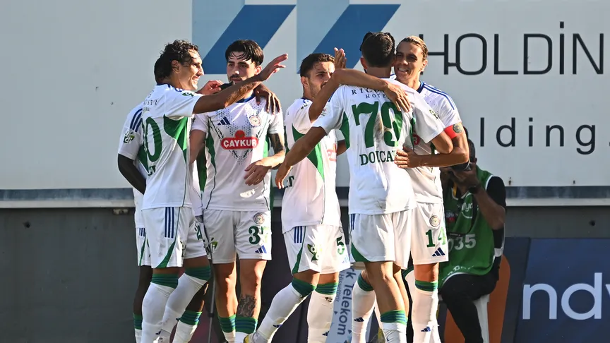 Trendyol Süper Lig takımlarından Çaykur Rizespor, sezonun ilk 3 deplasman
