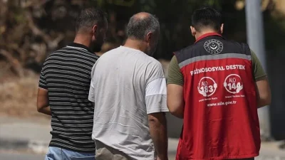 Kuzey Kıbrıs Türk Cumhuriyeti'nin (KKTC) Girne açıklarında batan yolcu gemisinde