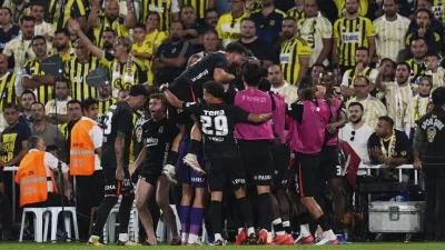 Trendyol Süper Lig'in 4. haftasındaki maçta Beşiktaş'ı konuk eden Fenerbahçe,