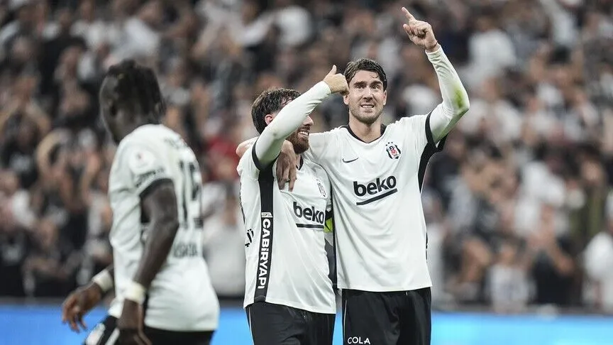 Beşiktaş, Trendyol Süper Lig'in 3. haftasında konuk ettiği Arca Çorum