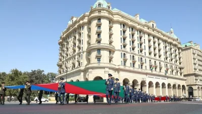 Azerbaycan'ın başkenti Bakü'nün, Kafkas İslam Ordusu olarak adlandırılan Osmanlı ordusu