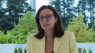 İngiltere'nin yeni Ankara Büyükelçisi Jennifer Elizabeth Anderson, ülkesinin, Filistin topraklarını