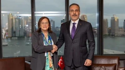 Dışişleri Bakanı Hakan Fidan, New York'ta Venezuela Dışişleri Bakanı Felix