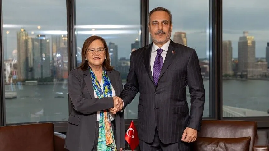 Dışişleri Bakanı Hakan Fidan, New York'ta Venezuela Dışişleri Bakanı Felix