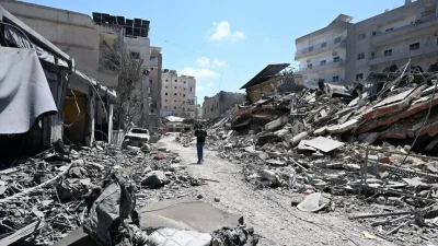 Lübnan Başbakanı Nevvaf Selam, İsrail'in ülkesine yönelik 8 Ekim 2023'te