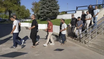 Muğla'nın Datça ilçesinden tekneyle yurt dışına kaçmaya çalışırken yakalanan 9