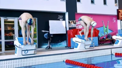 Milli sporcu Kırhan Yılmaz, yüzmede elde ettiği başarıları uluslararası arenaya