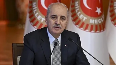 TBMM Başkanı Numan Kurtulmuş, İsrail'in işgaline karşı Filistin'e destek vermek