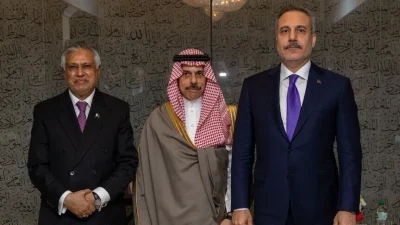 Suudi Arabistan, Pakistan ve Türkiye dışişleri bakanları, BM Genel Kurulu