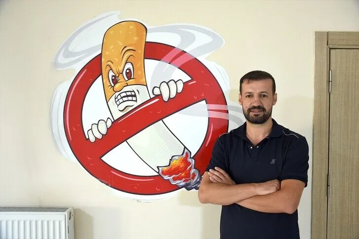 Van'da yaşayan Yunus Sunkur, çocuklarının "baba çok kötü kokuyorsun" demesinden
