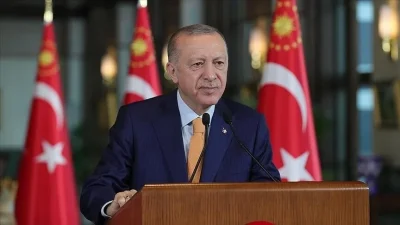 Cumhurbaşkanı Recep Tayyip Erdoğan, Azerbaycan'ın "Anım Günü" dolayısıyla Karabağ'ı işgalden