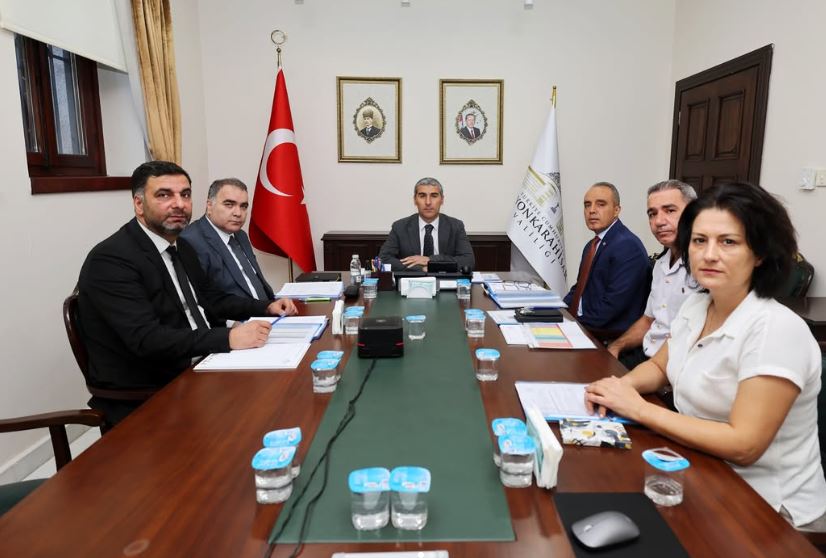 Afyonkarahisar Valisi Dr. Naci Aktaş, İçişleri Bakanlığı tarafından Video Konferans