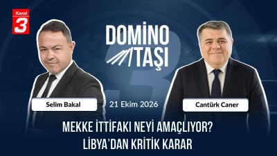 Kanal 3Çar, Ekim 21, 2026 6:30pmURL:Embed:Domino Taşı | 21 Ekim