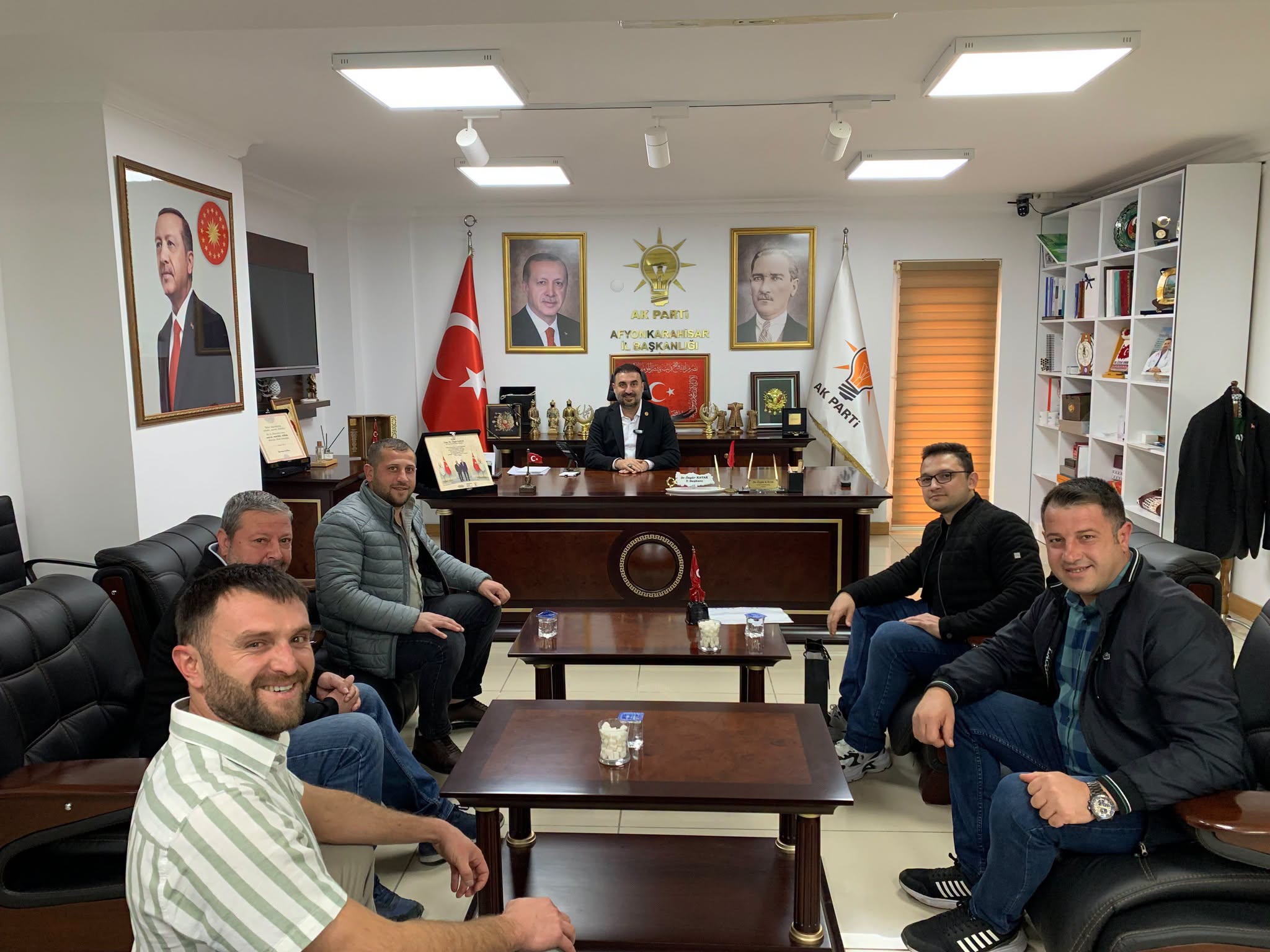 AK Parti Afyonkarahisar İl Başkanı Dr. Özgür Kavak’a yönelik hayırlı