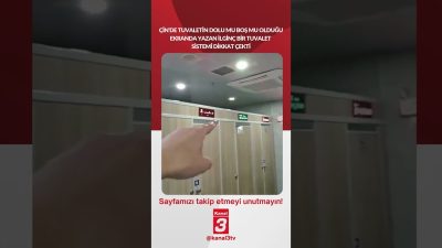 Kanal 3Cts, Ekim 10, 2026 4:00pmURL:Embed:Çin’de tuvaletin dolu mu boş
