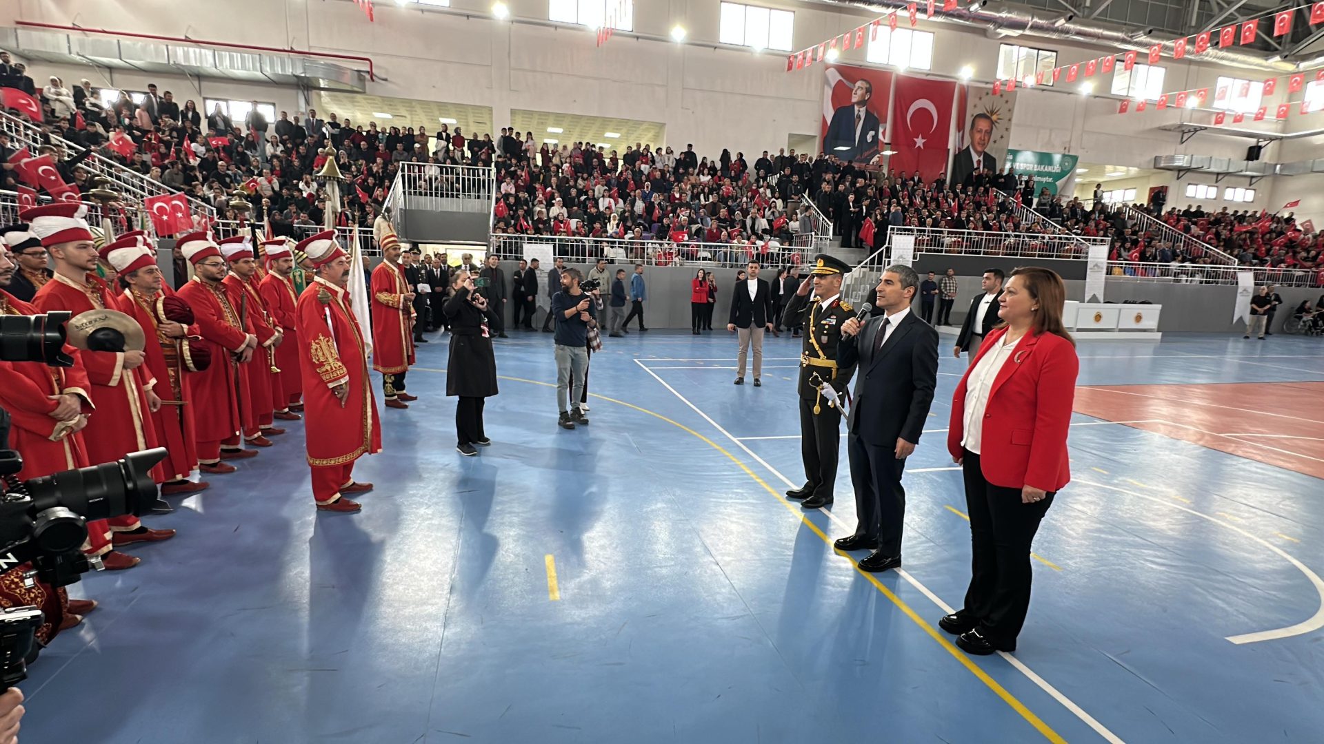29 Ekim Cumhuriyet Bayramı töreni başladı