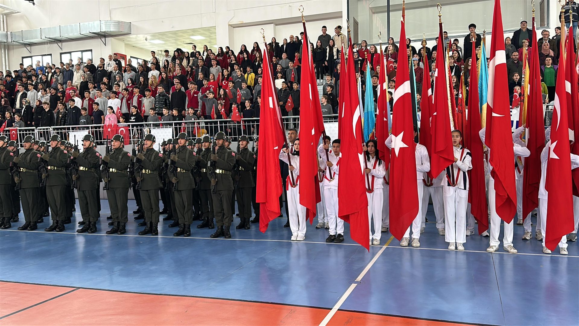 29 Ekim Cumhuriyet Bayramı töreni başladı