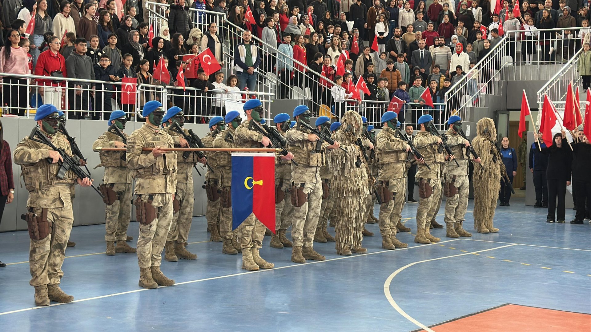 29 Ekim Cumhuriyet Bayramı töreni başladı