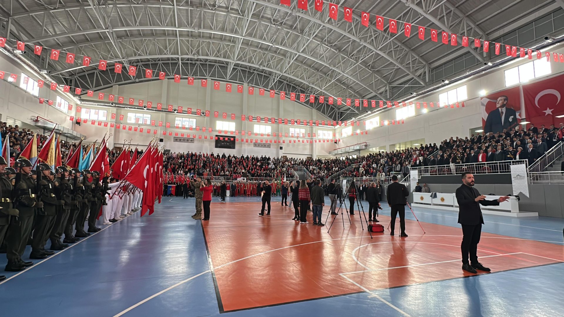 29 Ekim Cumhuriyet Bayramı töreni başladı