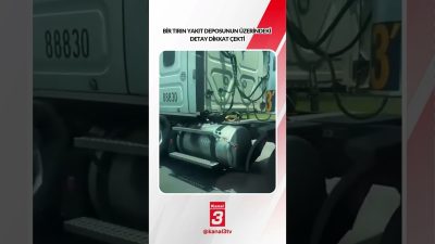 Kanal 3Pts, Ekim 26, 2026 4:00pmURL:Embed:Bir tırın yakıt deposunun üzerindeki