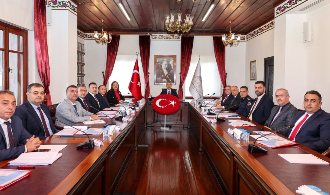 Afyonkarahisar Valisi Dr. Naci Aktaş başkanlığında, ilgili kurum temsilcilerinin katılımıyla