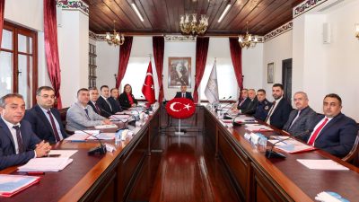 Afyonkarahisar Valisi Dr. Naci Aktaş başkanlığında, ilgili kurum temsilcilerinin katılımıyla