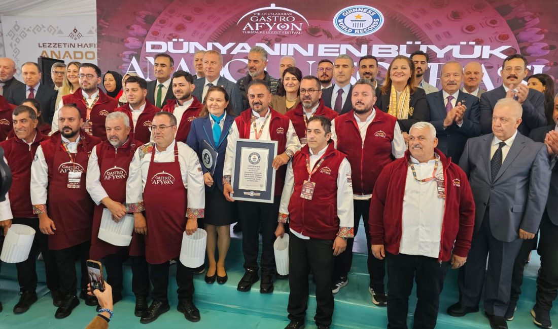 Lezzetin başkenti Afyonkarahisar’da 8’incisi düzenlenen Gastro Afyon Lezzet ve Turizm