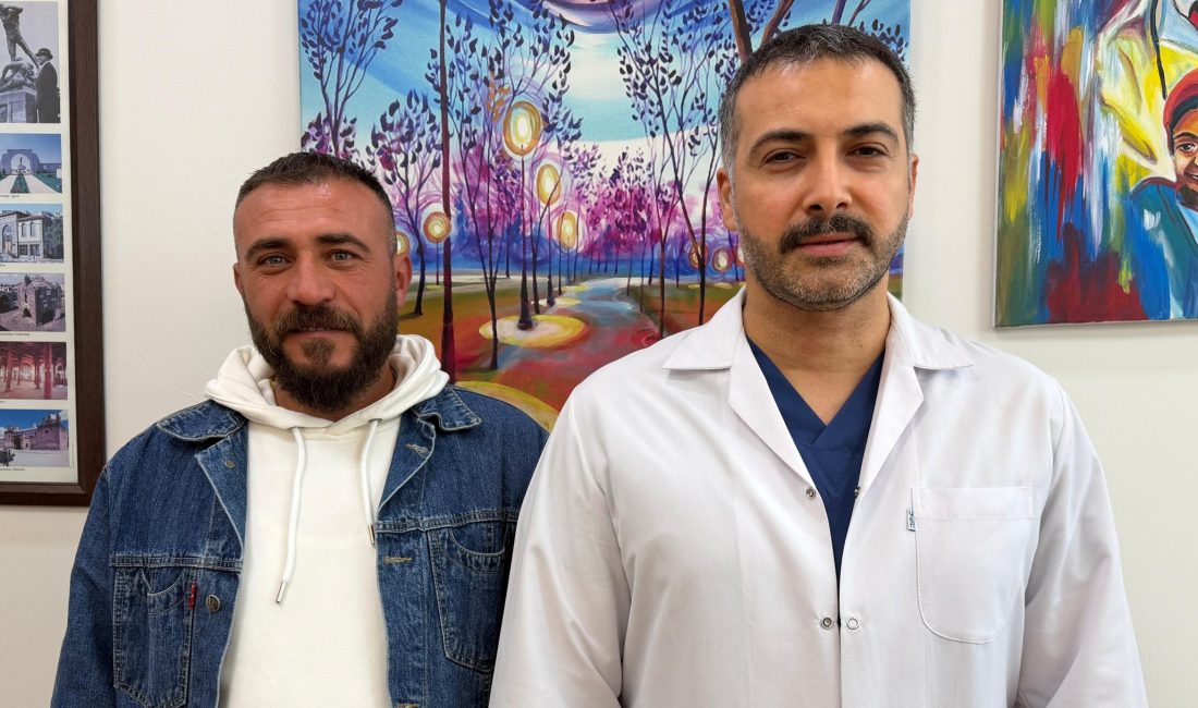 Afyonkarahisar'da bir kişi hastanede aldığı destekle sigara bağımlılığından kurtulmanın sevincini