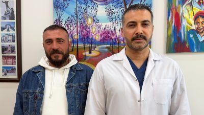 Afyonkarahisar'da bir kişi hastanede aldığı destekle sigara bağımlılığından kurtulmanın sevincini