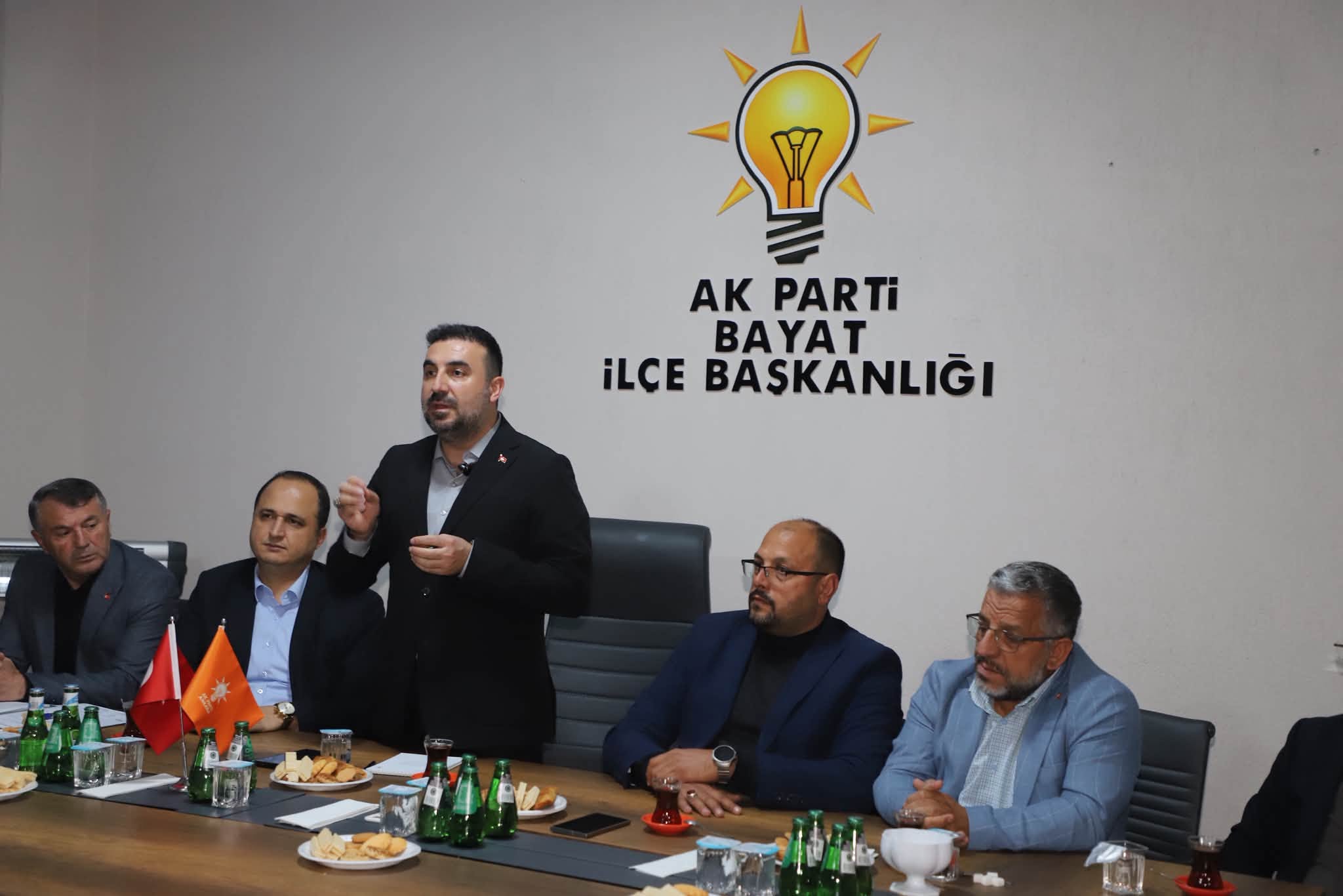 AK Parti Bayat’ta teşkilat buluşması