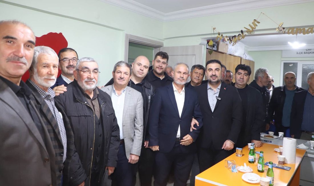 AK Parti Afyonkarahisar İl Başkanı Dr. Özgür Kavak başkanlığında, Çay