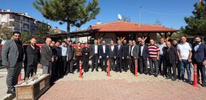 AK Parti Afyonkarahisar İl Başkanı Dr. Özgür Kavak ve beraberindeki