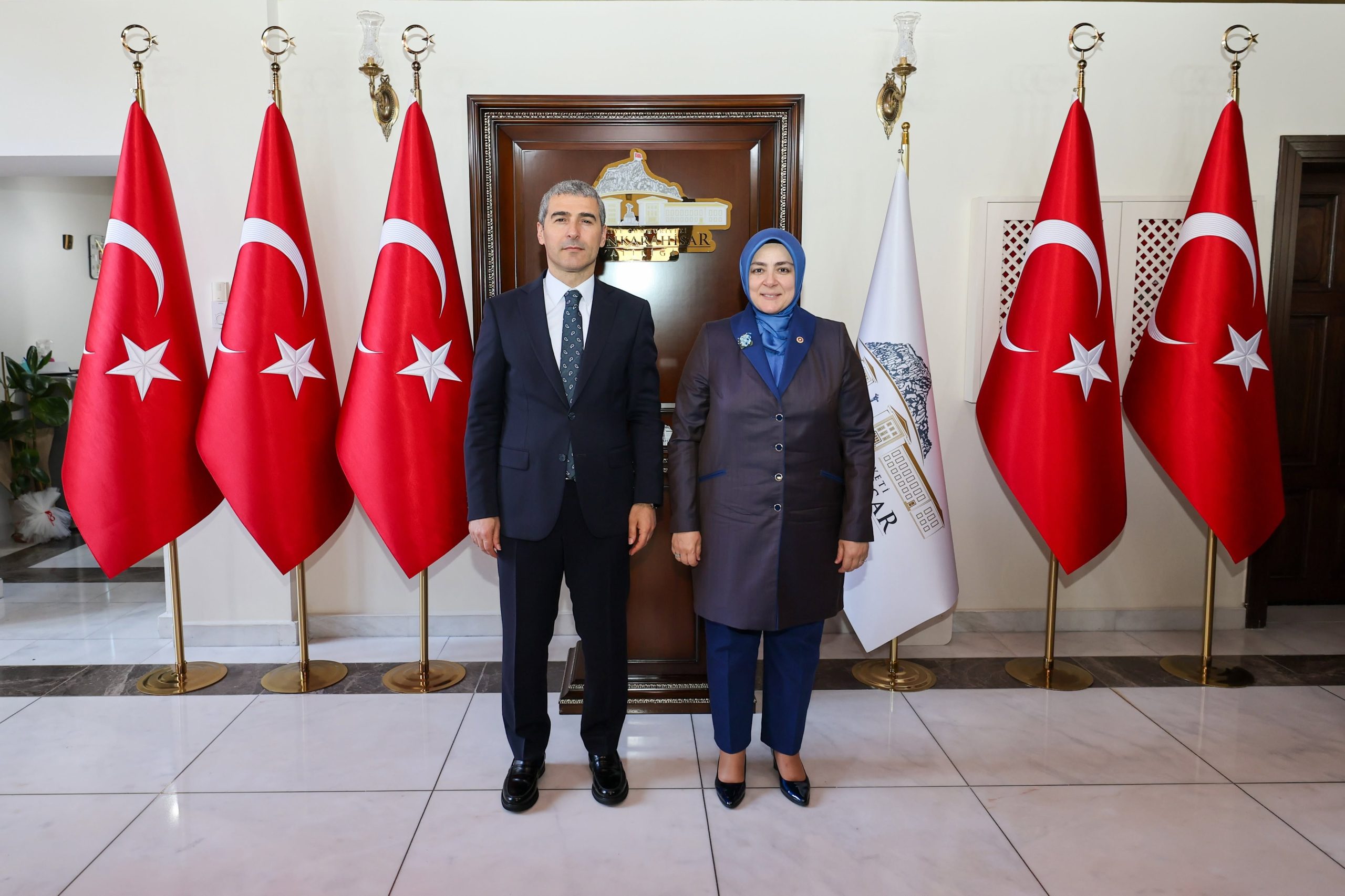 AK Parti heyetinden Vali Naci Aktaş’a ziyaret