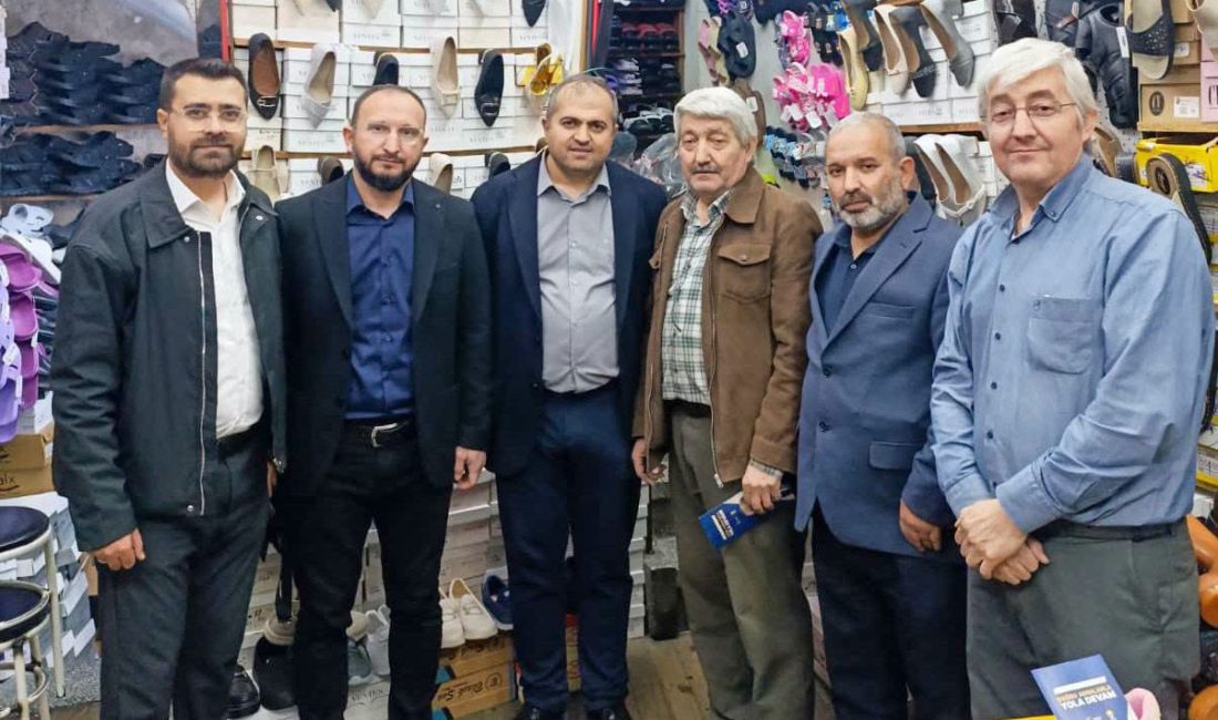 AK Parti Afyonkarahisar İl Başkanlığı tarafından esnaf ve vatandaşlara yönelik