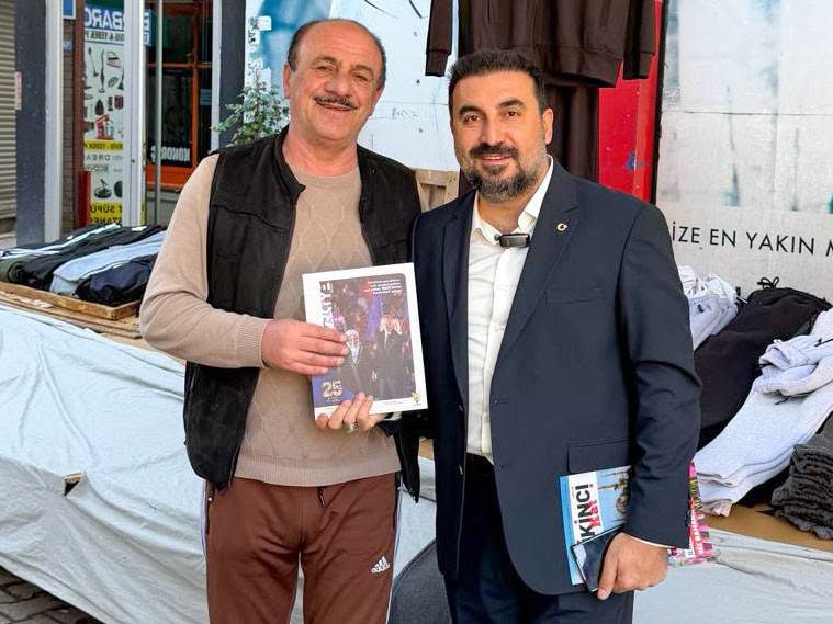 AK Parti teşkilatından esnaf ve vatandaşlara ziyaret