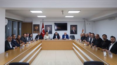 AK Parti Afyonkarahisar İl Başkanı Dr. Özgür Kavak başkanlığında Belediye