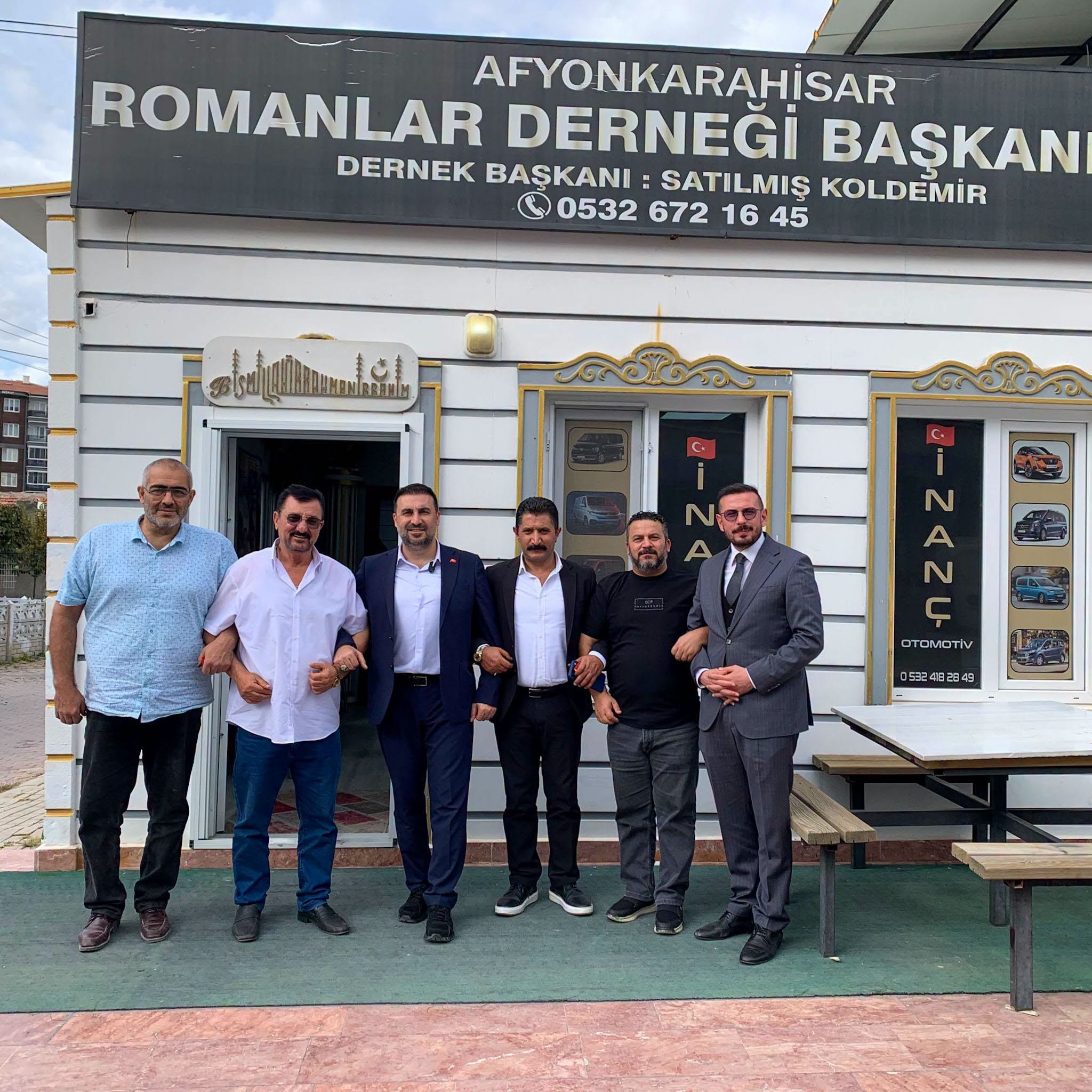 AK Parti’den Romanlar Derneği’ne ziyaret