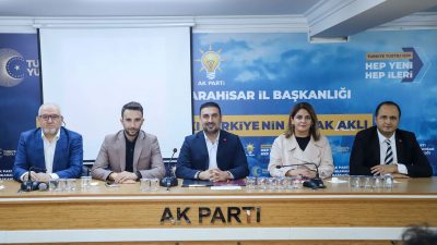 AK Parti Afyonkarahisar İl Başkanlığının haftalık İl Yönetim Kurulu Toplantısı,