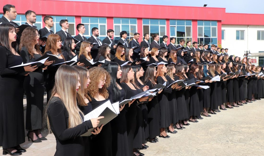 Afyon Kocatepe Üniversitesi (AKÜ) Devlet Konservatuvarı tarafından düzenlenen Cumhuriyet Bayramı