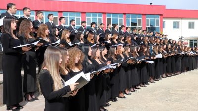 Afyon Kocatepe Üniversitesi (AKÜ) Devlet Konservatuvarı tarafından düzenlenen Cumhuriyet Bayramı