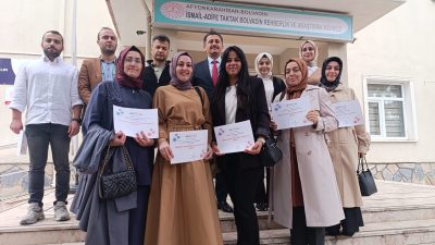 Afyonkarahisar’ın Bolvadin ilçesinde, yürütüldükleri uluslararası e-Twinning projeleriyle Ulusal Kalite Etiketi