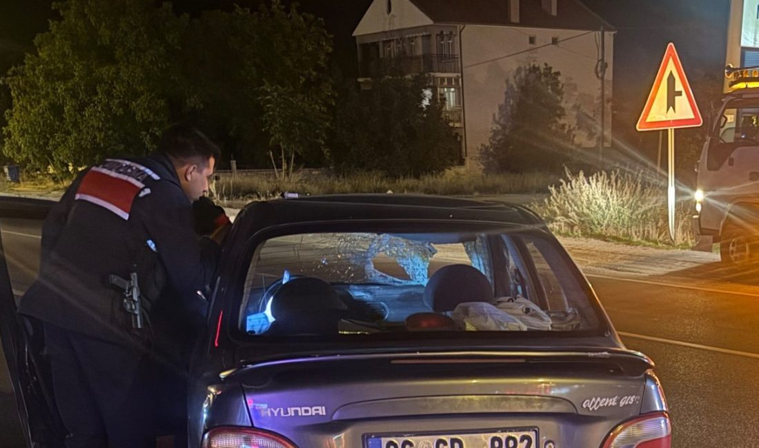 Afyonkarahisar’ın Emirdağ ilçesinde otomobilin çarptığı yaya ağır yaralandı.