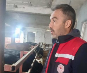 Afyonkarahisar’ın Dinar ilçesinde hayvan sağlığının korunması, hayvan hareketlerinin takibi ve