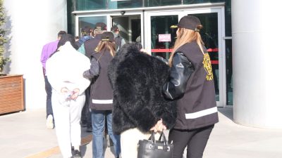 Eskişehir merkezli fuhuş operasyonunda yakalanan 18 şüpheli, çıkarıldıkları mahkemece tutuklanarak